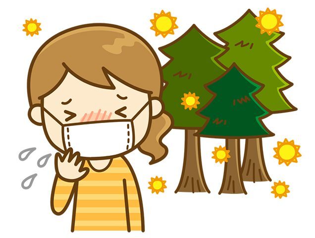花粉症など、アレルギー疾患